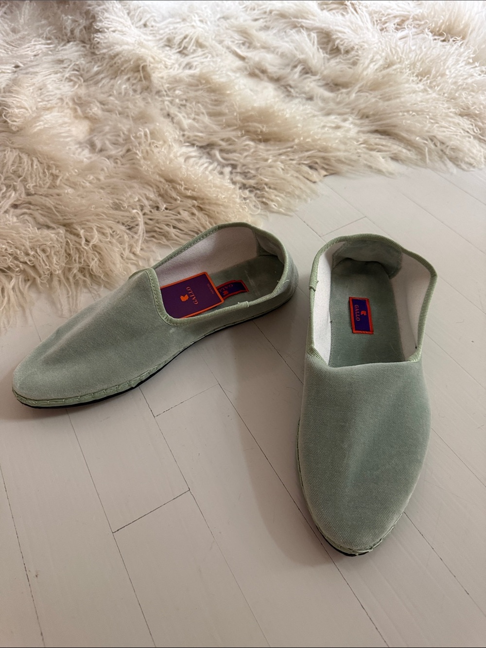 BNWT Gallo Velvet Shoes Size 39